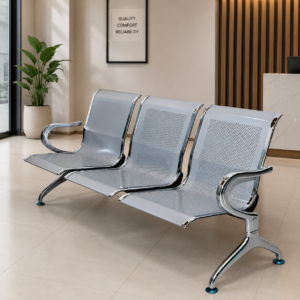 three seater waiting area chair